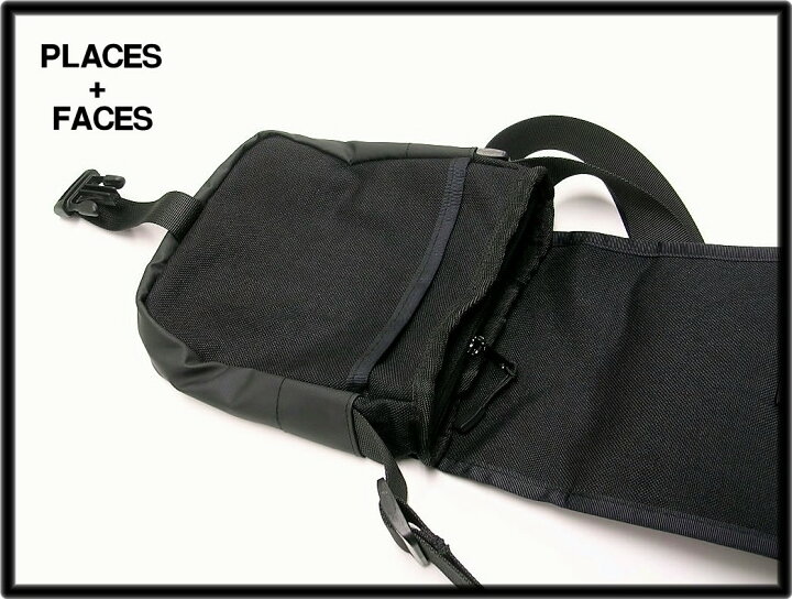 楽天市場】BK 【PLACES+FACES LOGO SIDE BAG プレイシーズフェイシーズ  