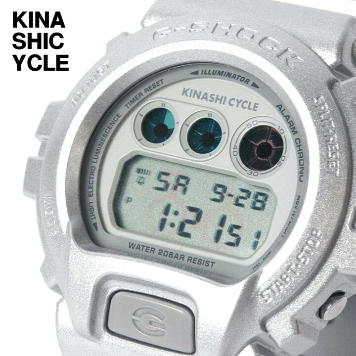 楽天市場】#人気【KINASHI CYCLE G-SHOCK SILVER 木梨サイクル G  