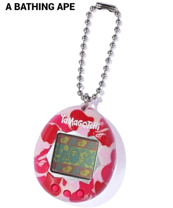 楽天市場】【A BATHING APE BAPE ABC Original Camo Tamagotchi Pink 