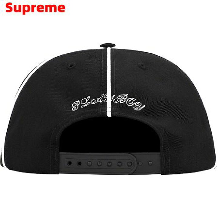 楽天市場】【Supreme Playboy 5-Panel Cap Black シュプリーム 
