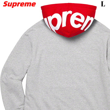 古典 Supreme Contrast Hooded Sweatshirt L パーカー