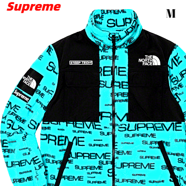 M【Supreme x The North Face Steep Tech Fleece Jacket NA521011 BL  ブルーバードシュプリームロゴプリント シュプリーム ザ ノースフェイス スティープテック フリース ジャケット 2021FW 2021AW】 |  HEAVENS