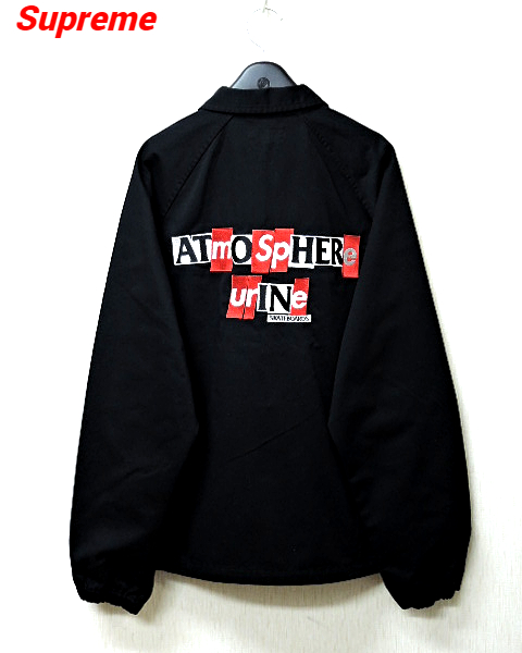 楽天市場】L【Supreme/ANTIHERO Snap Front Twill Jacket Black
