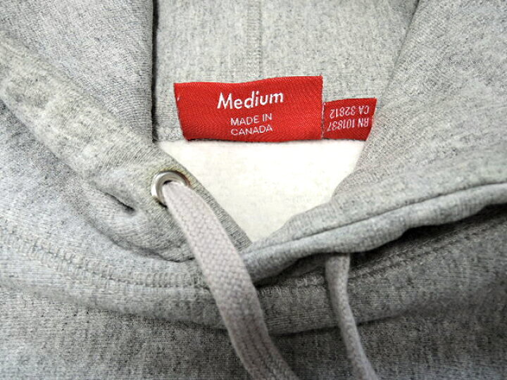 楽天市場】M【Supreme 12AW Box Logo Hooded Sweatshirt Heather Grey 