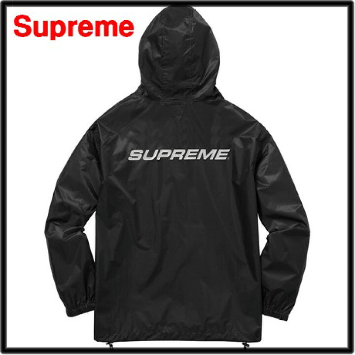 楽天市場】M【Supreme Packable Ripstop Pullover Black シュプリーム 