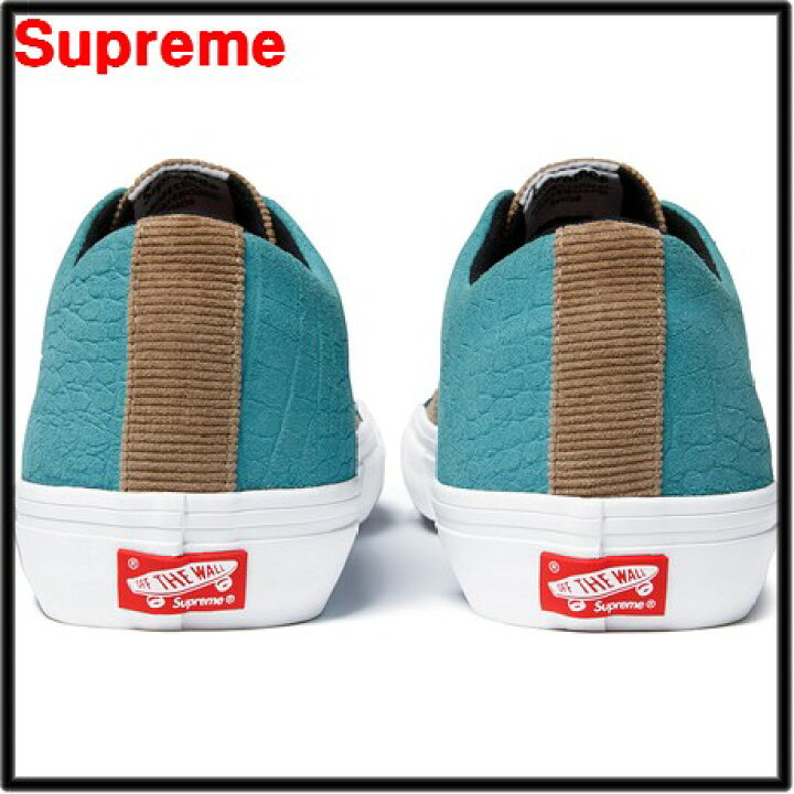 楽天市場】9.5 (27.5cm) 【Supreme/Vans Croc Corduroy Lampin Pro 