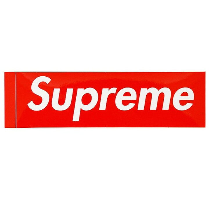 楽天市場】【Supreme BOX LOGO Sticker Red シュプリーム ステッカー  