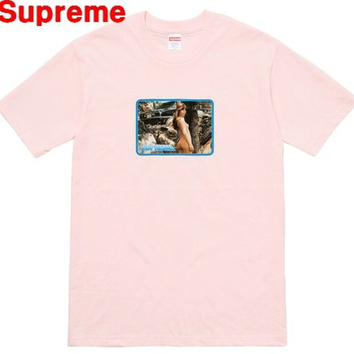 楽天市場 M Pale Pink Supreme シュプリーム X Larry Clark Girl Tee 17ss ガールプリントtシャツ ピンク 新古品 未使用 Heavens