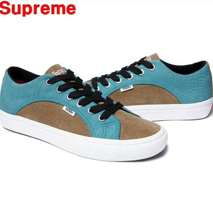 楽天市場】9.5 (27.5cm) 【Supreme/Vans Croc Corduroy Lampin Pro  