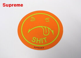 【Supreme SHIT Sticker Orenge シュプリーム ステッカー オレンジ 2017AW】