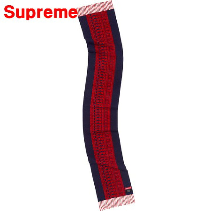 楽天市場】【Supreme Logo Repeat Scarf Red シュプリーム ロゴ  