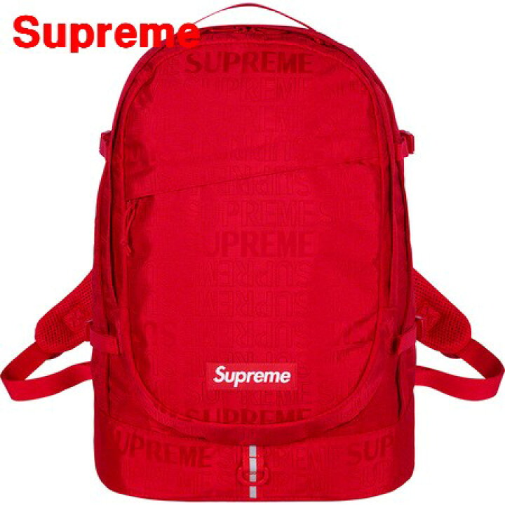 楽天市場】【Supreme 19ss Backpack Red シュプリーム バックパック 