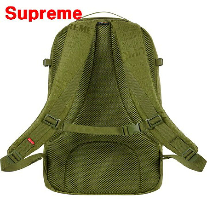楽天市場】【Supreme 19ss Backpack Olive シュプリーム バックパック 