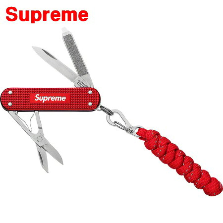 楽天市場】【Supreme 19ss Victorinox Classic Alox Knife Red 