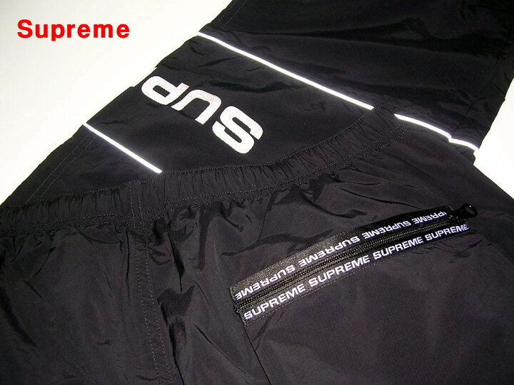 楽天市場】M【Supreme Nylon Ripstop Pant Track Black シュプリーム 