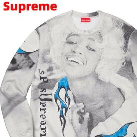 M【Supreme 20ss Naomi Crewneck Black シュプリーム スウェット ナオミ クルーネック スウエット トレーナー 2020ss 黒 ブラック】