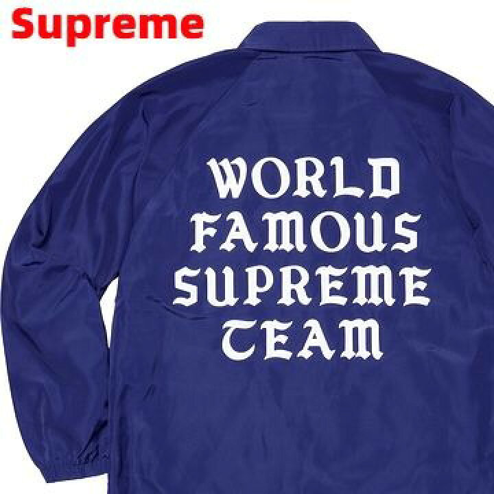 楽天市場】M【Supreme 2020ss World Famous Coaches Jacket Dark Royal 