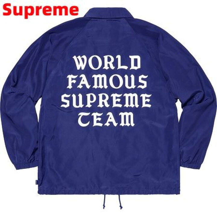 楽天市場】M【Supreme 2020ss World Famous Coaches Jacket Dark Royal  