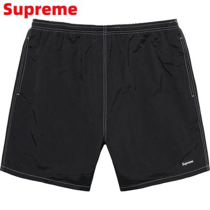 楽天市場】L【Supreme 20SS Arc Logo water Short Black シュプリーム  