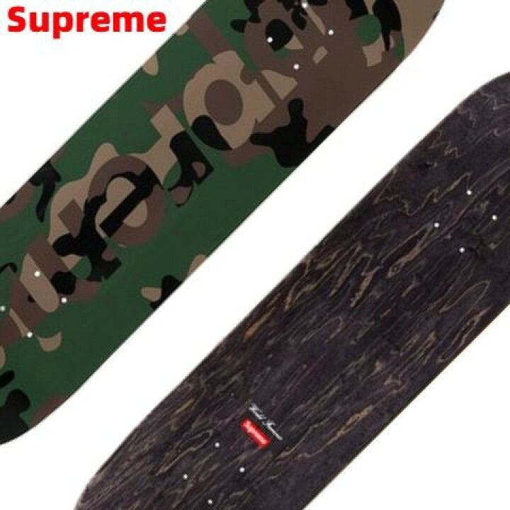楽天市場】【Supreme 20AW Camo Logo Skateboard Woodlamd Camo 