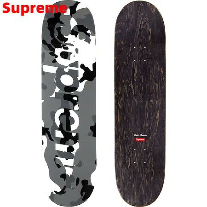 楽天市場】【Supreme 20AW Camo Logo Skateboard Snow Camo 