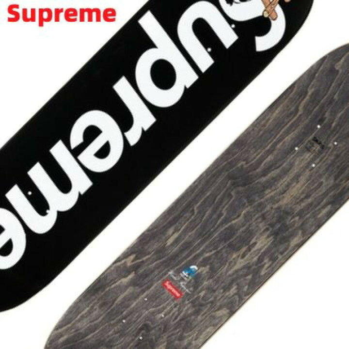楽天市場】【Supreme Smurfs Skateboard Black シュプリーム スマーフ  