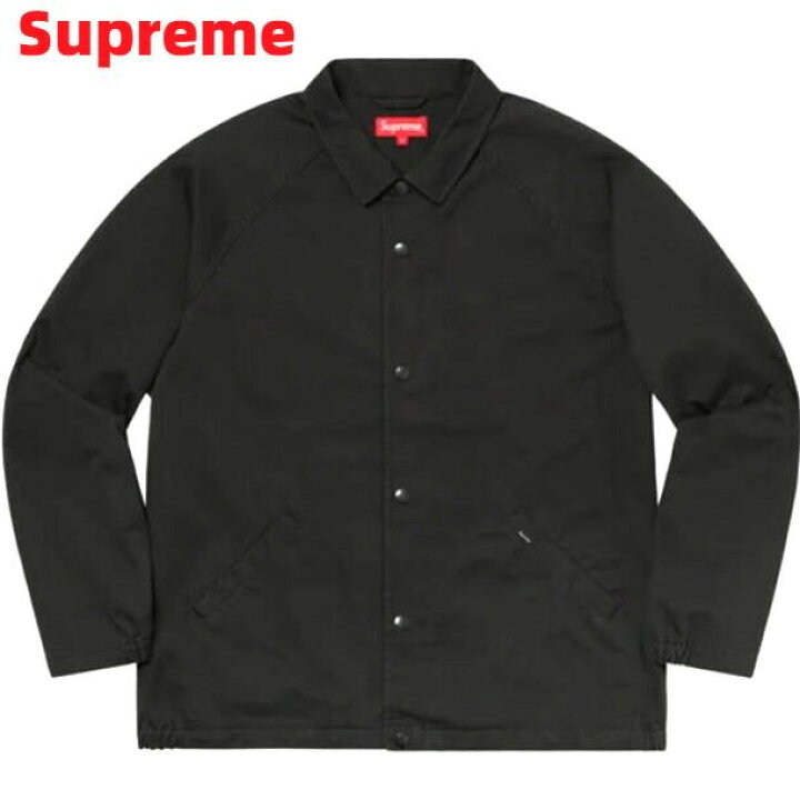 楽天市場】L【Supreme/ANTIHERO Snap Front Twill Jacket Black 