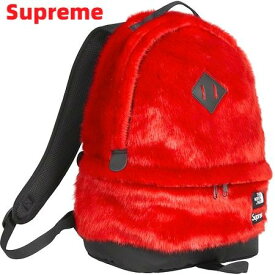 【Supreme/The North Face Faux Fur Backpack NM82092I TR TNF レッド シュプリーム/ザ ノースフェイス フォックス ファー バックパック リュック バッグ TR TNF RED 赤 2020AW 2020FW 国内正規品 タグ付き】
