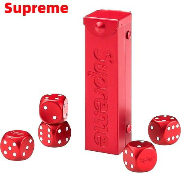 楽天市場】【Supreme 21ss Aluminum Dice Set Red シュプリーム ダイス 