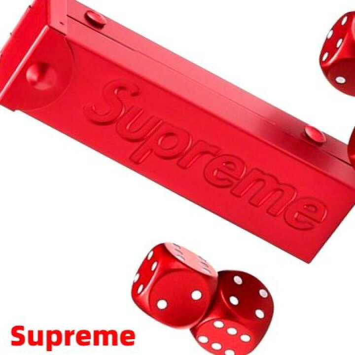 楽天市場】【Supreme 21ss Aluminum Dice Set Red シュプリーム ダイス 