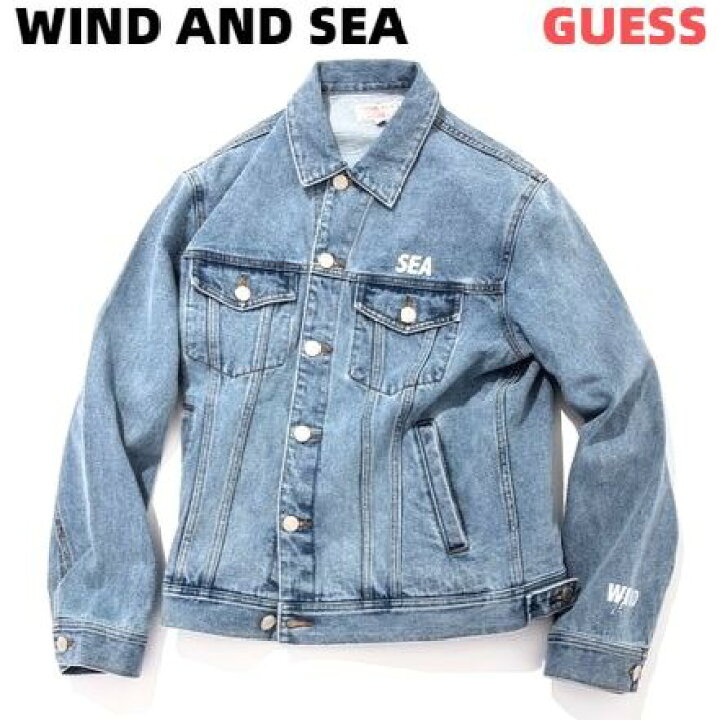 楽天市場】M【WIND AND SEA GUESS x WDS OVERSIZED DENIM JACKET  