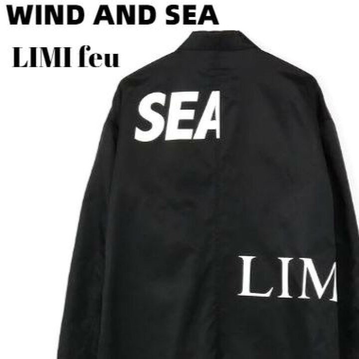 楽天市場】S【WIND AND SEA LIMI FEU × WDS OVER COAT / BLACK (LIMI  
