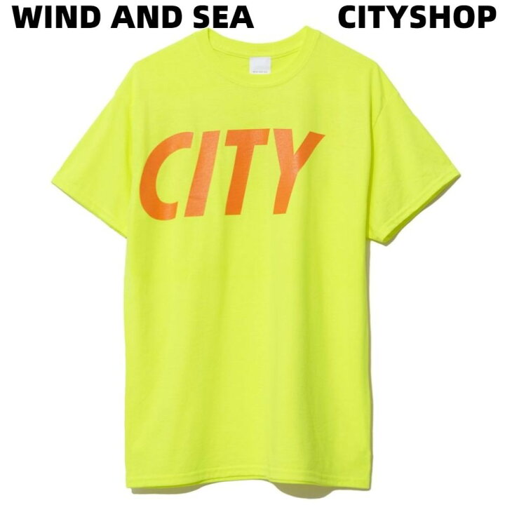 楽天市場】M【WIND AND SEA x CITY SHOP WIND AND CITY T-SHIRT  