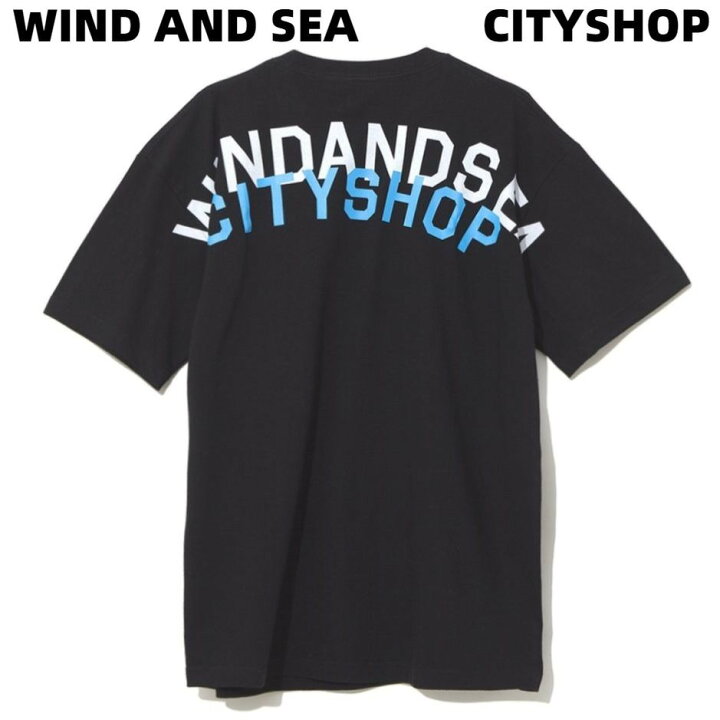 楽天市場】S【WIND AND SEA x CITY SHOP WIND AND CITY BIG T-SHIRT  