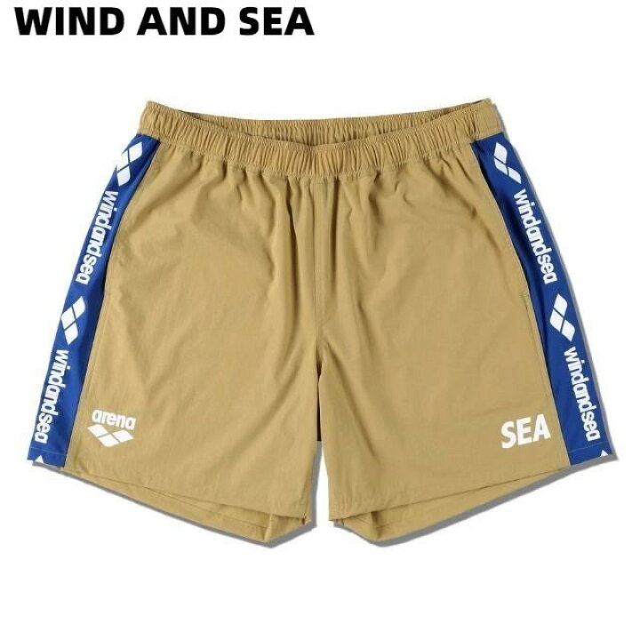 楽天市場】L【WIND AND SEA ARENA X WDS NYLON SHORTS / BEG (WDSARNA 