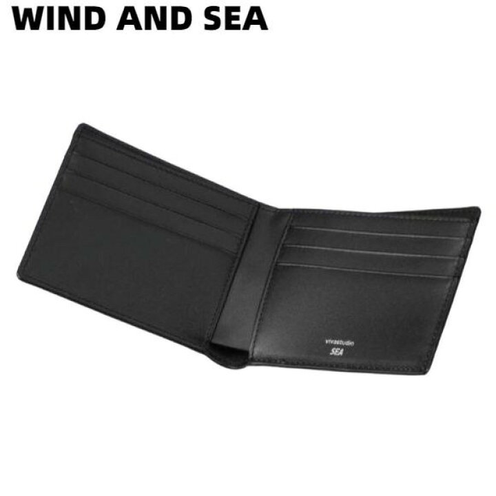 楽天市場】【WIND AND SEA VIVASTUDIO × WDS LOGO CARD WALLET / BLACK  