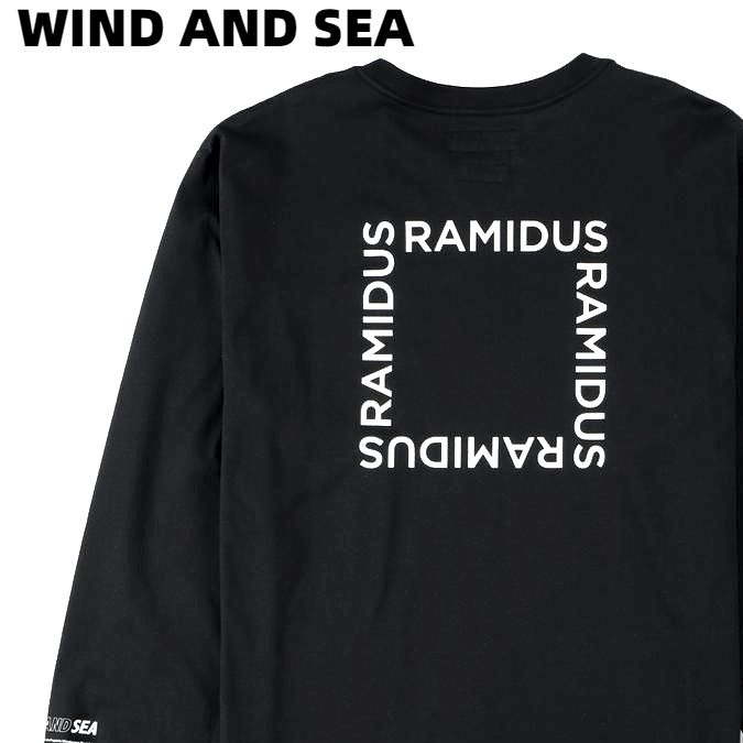 楽天市場】M【WIND AND SEA WDS × RAMIDUS L/S T-SHIRT / BLACK (RMDS 