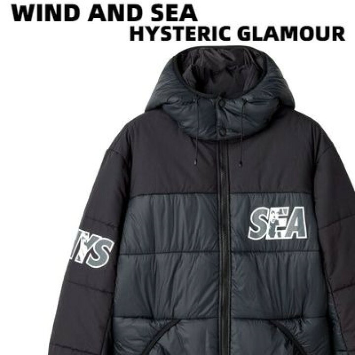 楽天市場】M【HYSTERIC GLAMOUR WIND AND SEA/SEA＋HYS 2 フーディー 