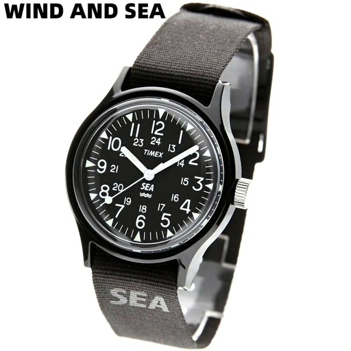 楽天市場】【WIND AND SEA TIMEX x WDS ORIGINAL CAMPER / BLACK 
