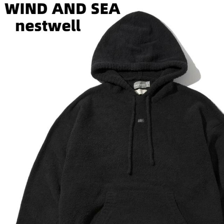 楽天市場】M【WIND AND SEA WDS X NESTWELL (HOODIE) GARDENIA  