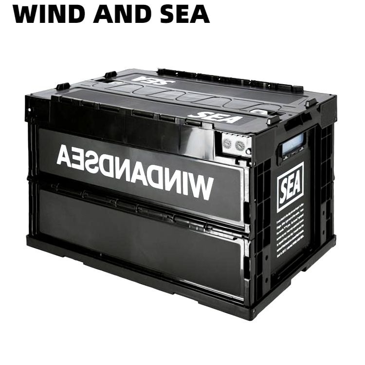 WIND AND SEA WDS CONTAINER BOX 大人気新作 BLACK AC-116 コンテナ ウィンダンシー 史上一番安い ブラック ボックス