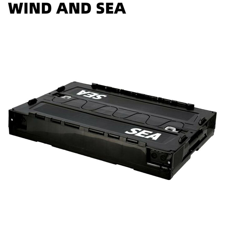 【WIND AND SEA WDS CONTAINER BOX BLACK (AC-116) ウィンダンシー コンテナ ボックス  ブラック】 HEAVENS