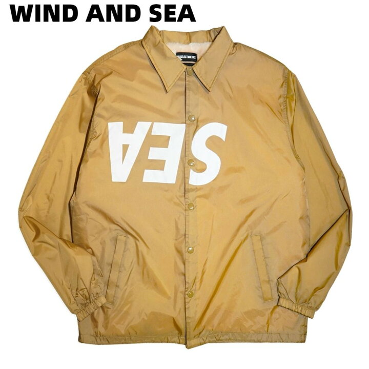 楽天市場】L【WIND AND SEA WDS × XXX BOA COACH JACKET / KHAKI (GX 