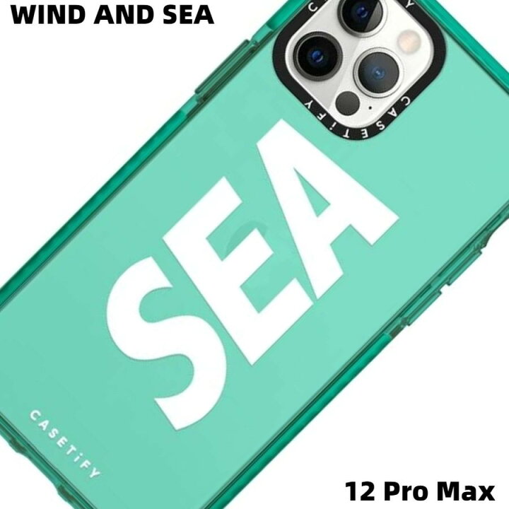 楽天市場】【WIND AND SEA × CASETiFY MAIN LOGO - SEA iPhone12 Pro 