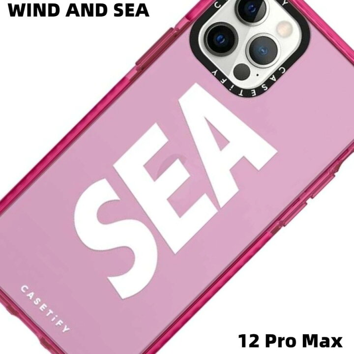 楽天市場】【WIND AND SEA × CASETiFY MAIN LOGO - SEA iPhone12 Pro  