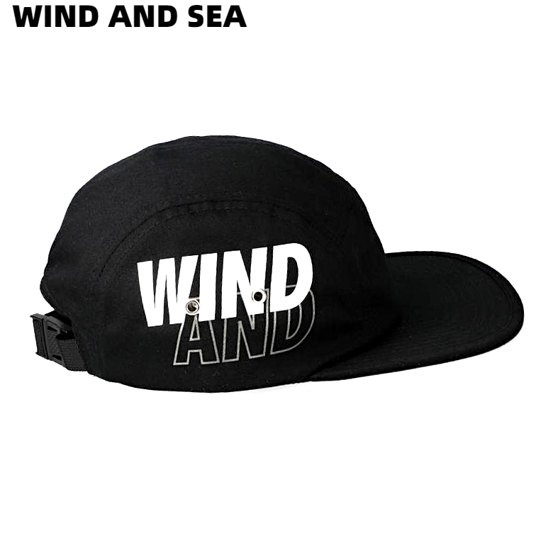 楽天市場】【WIND AND SEA SEA (INITIAL) CAMP CAP / BLACK (SEA-21S 