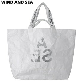 【WIND AND SEA WDS (INVERT) TYVEK TOTE BAG / WHITE-TYVEK (AC-128) ウィンダンシー トートバッグ トートバック】