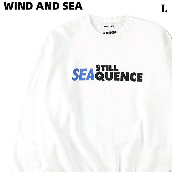 楽天市場】L【WIND AND SEA TRANSPORT X WDS SSQ CREWNECK / WHITE  