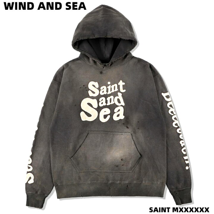 楽天市場】L【WIND AND SEA STM X WS HOODIE / BLACK (SM-A21-0000-066  