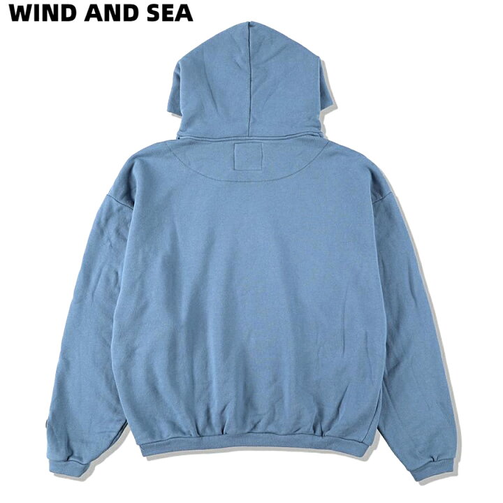 楽天市場】L【WIND AND SEA WDS S_E_A HOODIE / BLUE (21AW-TPS-01  